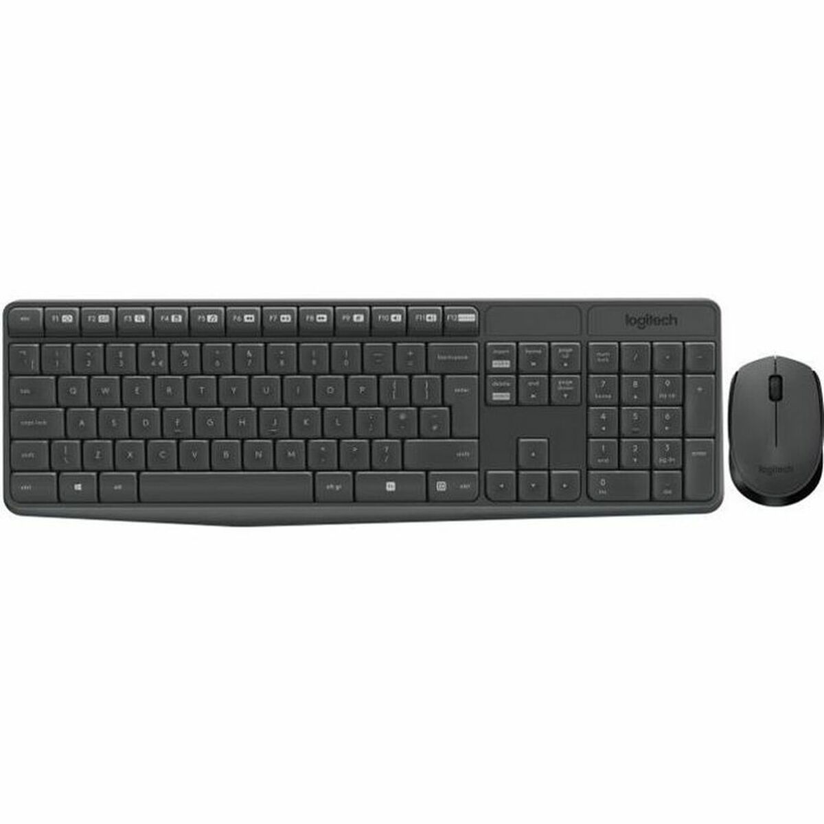Tastatur og Mus Logitech Fransk AZERTY